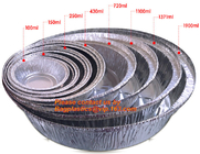 disposable aluminium foil bowl food containers, Disposable Round Aluminum Foil Bowl &amp; Food Container, aluminum foil baki