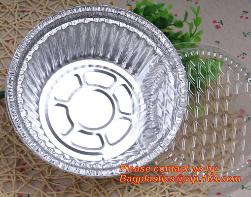 disposable food packaging aluminum foil container, tray, box Customised food Aluminum Foil, bakery box, bakery container