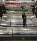 Aluminum foil jumbo roll 8011 for food packaging,10 micron 300 / 290 / 280mm 8011 alloy food grade household packaging a