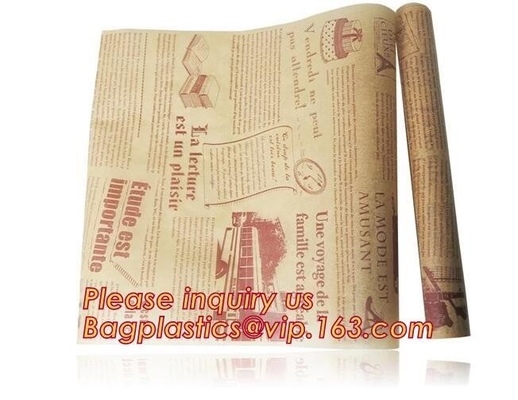 5M*37CM width non-stick silicone coated baking parchment paper,roasting paper for grill,line,cooking,BBQ bagplastics pac