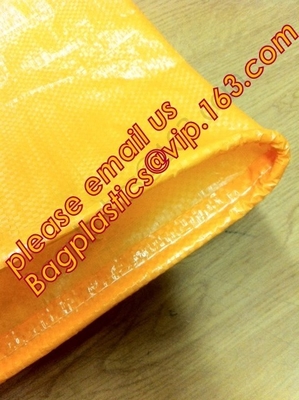 POLYPROPYLENE WOVEN BAG, PP WOVEN SACK, PP BAG, LAMINATED, GUSSETED BAGS, POST COURIER SACK, SAND SACK LINER, DRAWSTRING