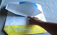 Custom Printed Made Resealable Poly Brown Kraft Paper Transparent Plastic Woven Packaging Bags,Kraft paper pp woven lami