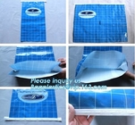 Custom Printed Made Resealable Poly Brown Kraft Paper Transparent Plastic Woven Packaging Bags,Kraft paper pp woven lami