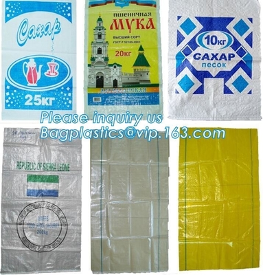 PP Plastic Type Bag With Valve Bag Type PP Woven Bags 50kg,China factory recycled pp woven bag for sugar and salt, packa