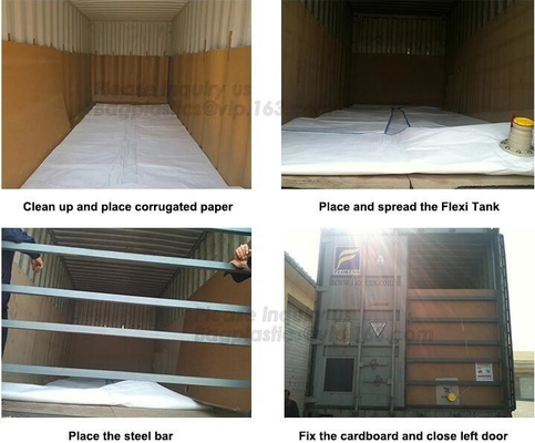 Disposable 5 layers 24000 Liters flexitank for bulk liquids transportation,sunflower oil bulk flexitank 20ft container f