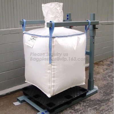 Virgin Resin Polypropylene Big Bag / FIBC Pp Woven 1 Ton Jumbo Bulk Bag Super Sack Ton