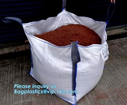 1 Ton Jumbo Bag Pp Woven 100% Virgin Resin 500 Kg 1 Ton Big Bga FIBC