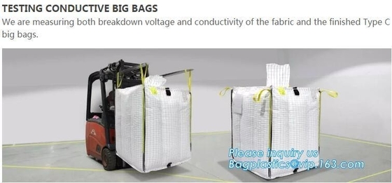 Bulk Jumbo Bag Polypropylene Woven For Sand Cement Coal Minerals