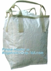 Polypropylene Woven FIBC Jumbo Bags , Plastic Jumbo Bag Building Material FIBC Bulk