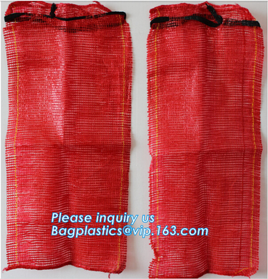 50kg pe raschel firewood leno mesh bag with factory price,Plastic PE raschel mesh net potato bags 50kg, HDPE mesh bag fo