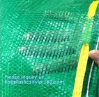 21*31cm Portable PE Fruit Oyster Onion Raschel Mesh Soap Net Bag With Handle,Cheap PP/PE Knitted plastic raschel leno me