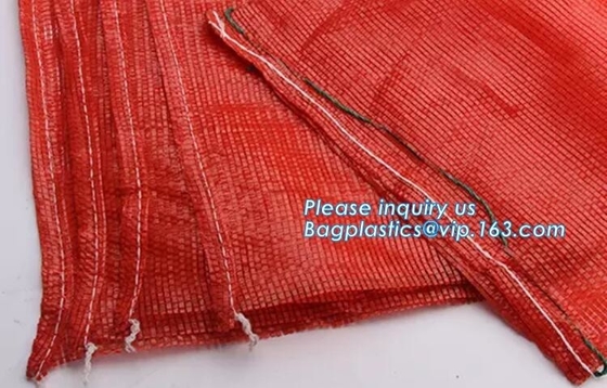 pe raschel bag Leno mesh bag orange mesh bags,New arrival potato bags raschel mesh bags,raschel mesh bags for vegetable,