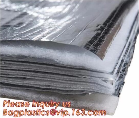 Fire Retardant Thermal Reflective Attic Insulation Aluminum Foil Insulations Roofing Wall