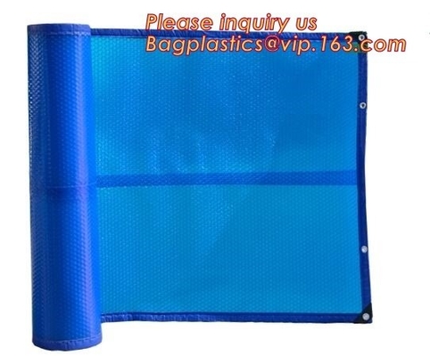 USA Europe Heavy Duty Plastic Bags Bubble Insulated Swimming Pool Cover Film