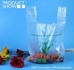 Grocery Biodegradable Compost Bags Fully PLA Food Grade In Roll