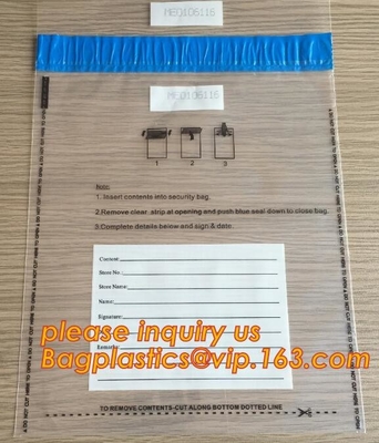 Custom Printed Mailing Bags , Eco Friendly Mailing Bags Money Locking Security