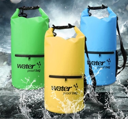 Custom Logo Biodegradable Shopping Bags PVC Tarpaulin Hiking Climbing Portable Foldable