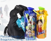 Spouted Flexible Foldable Water Bag For Running Flexible Printing Lami