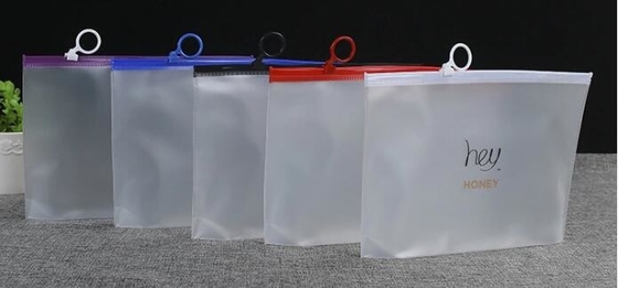 PVC EVA Packing Slider Zipper Bags Cooler Fabric Cosmetic Biodegradable