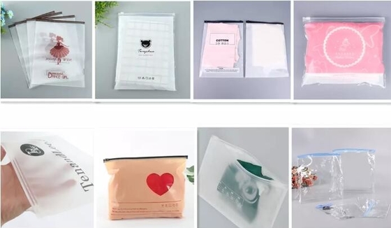 PVC EVA Packing Slider Zipper Bags Cooler Fabric Cosmetic Biodegradable