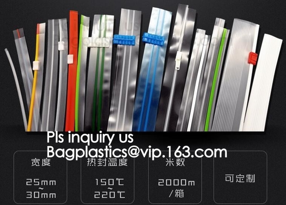 Qualities product multi colored transparent pe one track plastic zipper  Product nametem	Qualities product multi colored