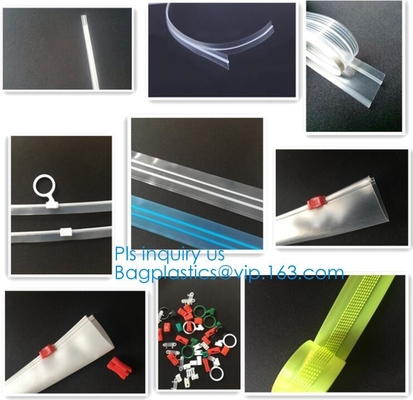 Qualities product multi colored transparent pe one track plastic zipper  Product nametem	Qualities product multi colored