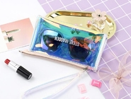 Handle Politzer Makeup Cosmetic Bag Toy Package Zip Barrel Cosmetic Box
