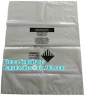 PE Asbestos Autoclavable Biohazard Bags Film Rubble Sack Jumbo Pallet Covers