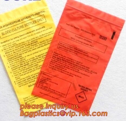 Disposable Autoclavable Polypropylene Bags Medical Packing Zip lockkk Sealing