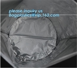 Heavy Duty Plastic Shopping Bags Circle Round Bottom Liquid And Powder Drum Liner