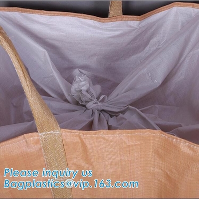 Grain Fibc Bulk Bags Pp Woven For Sand Jumbo Sand / Food / Rice