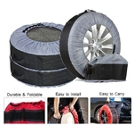 Tire Plastic Car Seat Covers , Disposable Fabric Tire Cover Protective Polyester