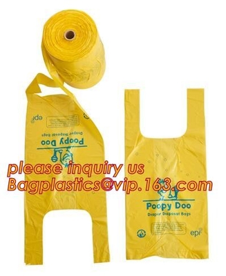 Biodegradable Eco Friendly Dog Products Pet Waste Bags Poop Pooper