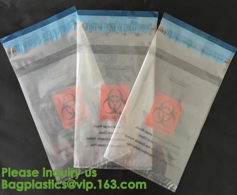 Medical Laboratory Specimen Bag Sterile Biohazard Specimen Envelope