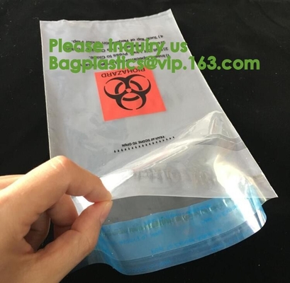 Medical Laboratory Specimen Bag Sterile Biohazard Specimen Envelope