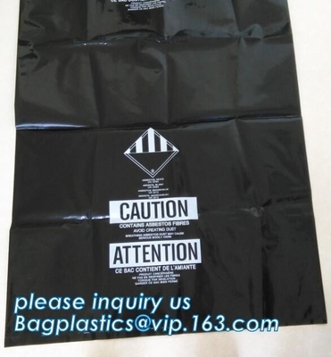 Yellow Autoclavable Biohazard Bags Hazardous Waste Asbestos Garbage Large Storage