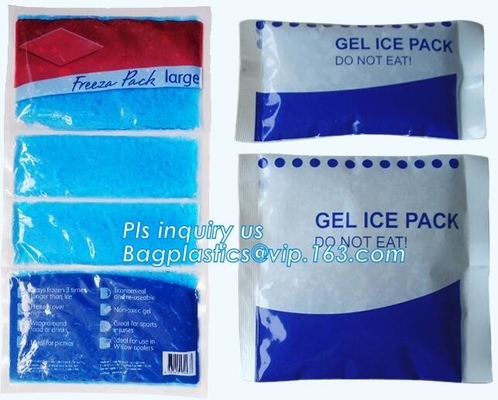 Cold Compression Biohazard Waste Disposal Bags Reusable Injection Ice Pack