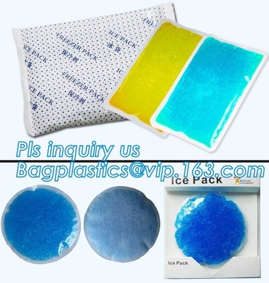 Cold Compression Biohazard Waste Disposal Bags Reusable Injection Ice Pack