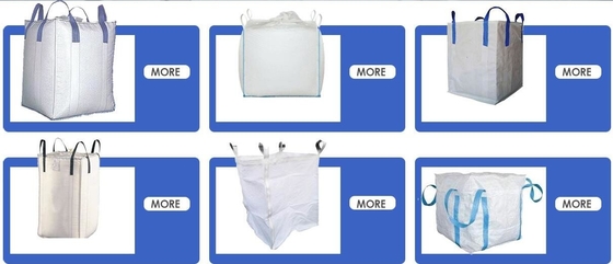 100% Pp Woven FIBC Jumbo Bags , Pp Jumbo Bags For Sand Polypropylene