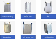 100% Pp Woven FIBC Jumbo Bags , Pp Jumbo Bags For Sand Polypropylene