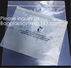 PLA Biodegradable Cornstarch minizip grip Bags, Organic Slider Zipper Bag, Eco Firendly, Compostable Garment Apparel pac