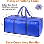 Over-Sized Organizer Storage Bag with Strong Handles and Zippers for Travelling, College Carrying