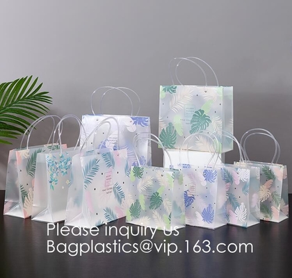 Gift Packing bags, PP handle, PVC handle, Carry bag, Biodegradable Shopping Bags Handles / Customized Candy Handy Bag