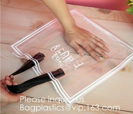 Biodegradable Compostable Jewelry Clothing Packaging Bags with Handle Christmas Wedding Party Candy Gift Bags