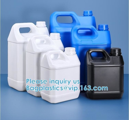 250ml 500ml 1000ml 1 Litre Gallon Plastic PET Storage Container HDPE Chemical Use F Style Jugs Bottle