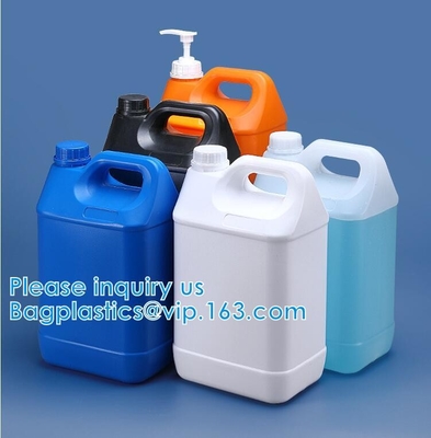 250ml 500ml 1000ml 1 Litre Gallon Plastic PET Storage Container HDPE Chemical Use F Style Jugs Bottle