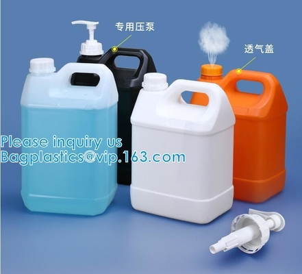 250ml 500ml 1000ml 1 Litre Gallon Plastic PET Storage Container HDPE Chemical Use F Style Jugs Bottle