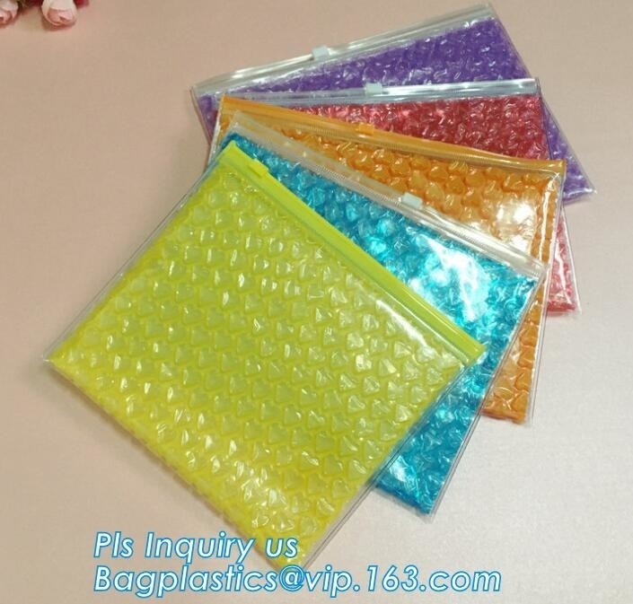 Plastic Slider Zipper Bubble Mailers Padded Envelopes Bag, Plastic Bubble Zipper Bag, Plastic Slider Zipper Bubble Maile