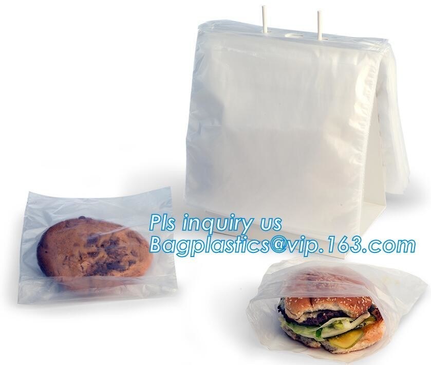 LDPE seal top deli saddle pack saddle Ziplockk bags for fresh, Deli bag, saddle zip lock bag