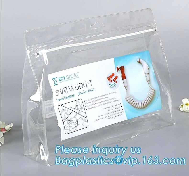 A5 size clear plastic PP PVC document file bag with zip lock,PVC bag zippered PVC mesh bag EVA document file bag bagease